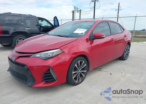 2017 Toyota Corolla Se from USA, damaged, VIN 5YFBURHE9HP610157